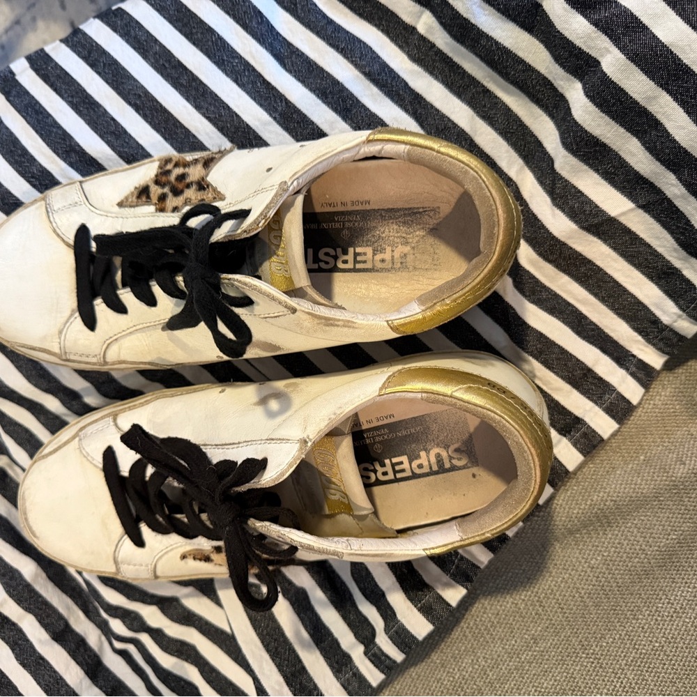 Golden goose leather calf hair - leopard - Picture 10 of 10